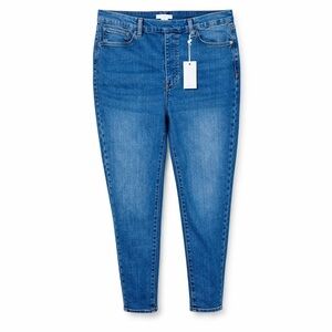 GOOD AMERICAN Blue Plus Size Hise Rise Women's Jeans